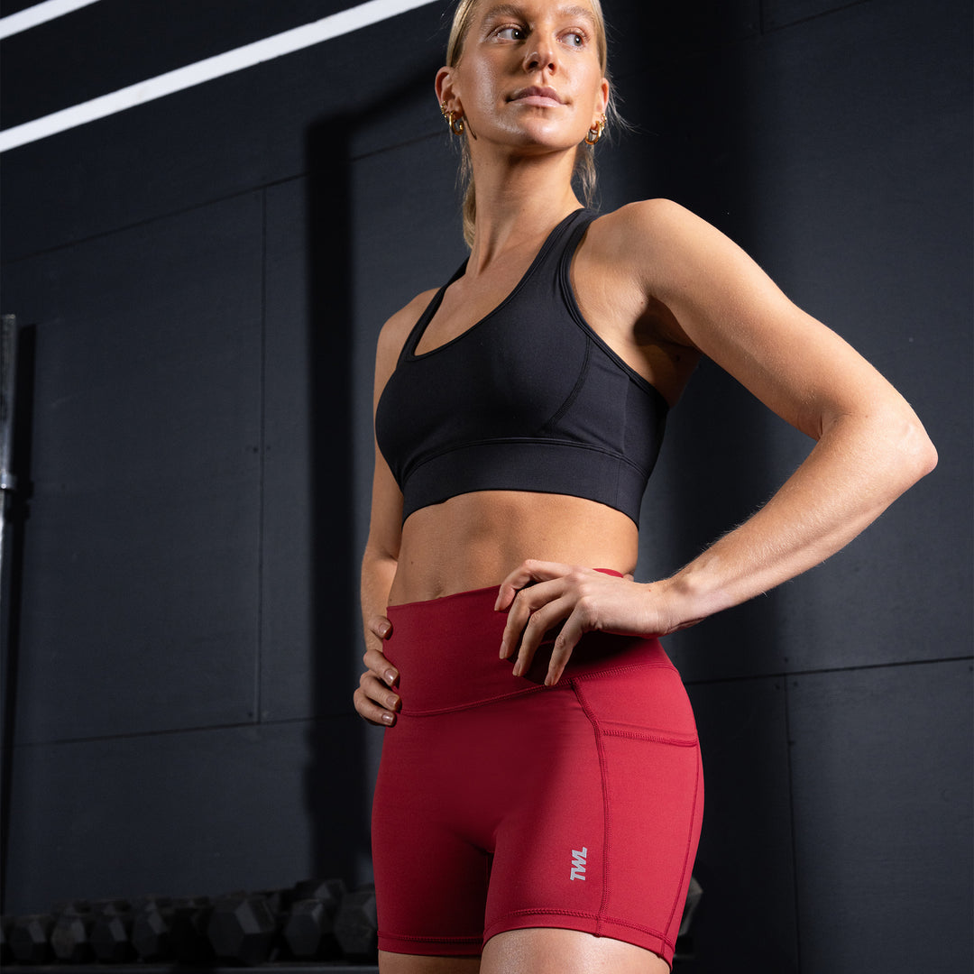 TWL - WOMEN'S REFINE SHORTS - BERRY