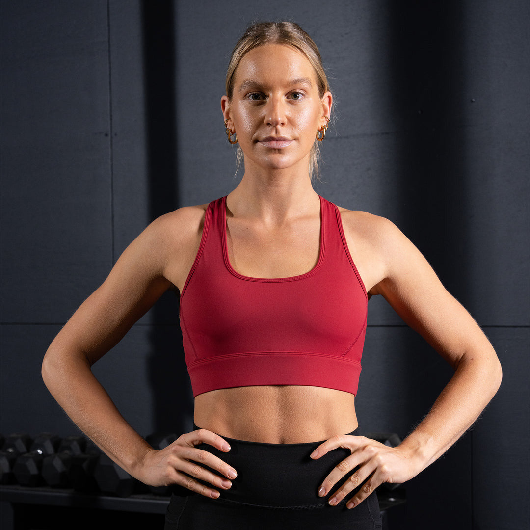 TWL - WOMEN'S REFINE ACTION BRA - BERRY