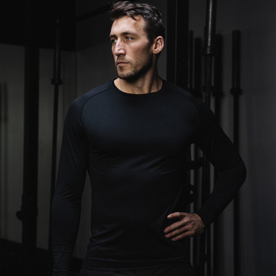 TWL - MEN'S ACTIVE LONG SLEEVE - BLACK