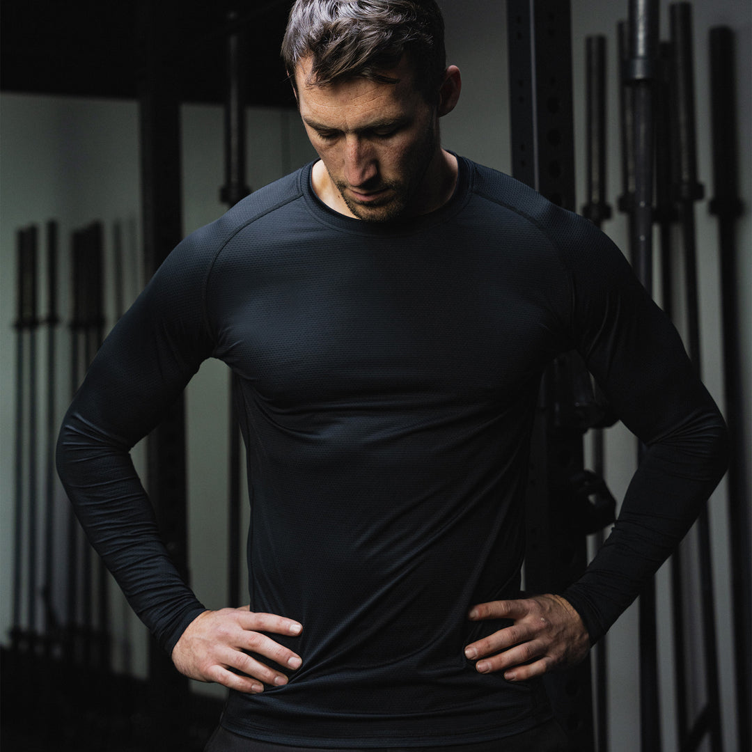 TWL - MEN'S ACTIVE LONG SLEEVE - BLACK