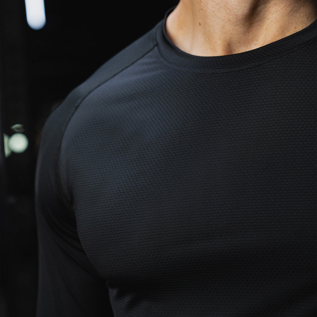 TWL - MEN'S ACTIVE LONG SLEEVE - BLACK