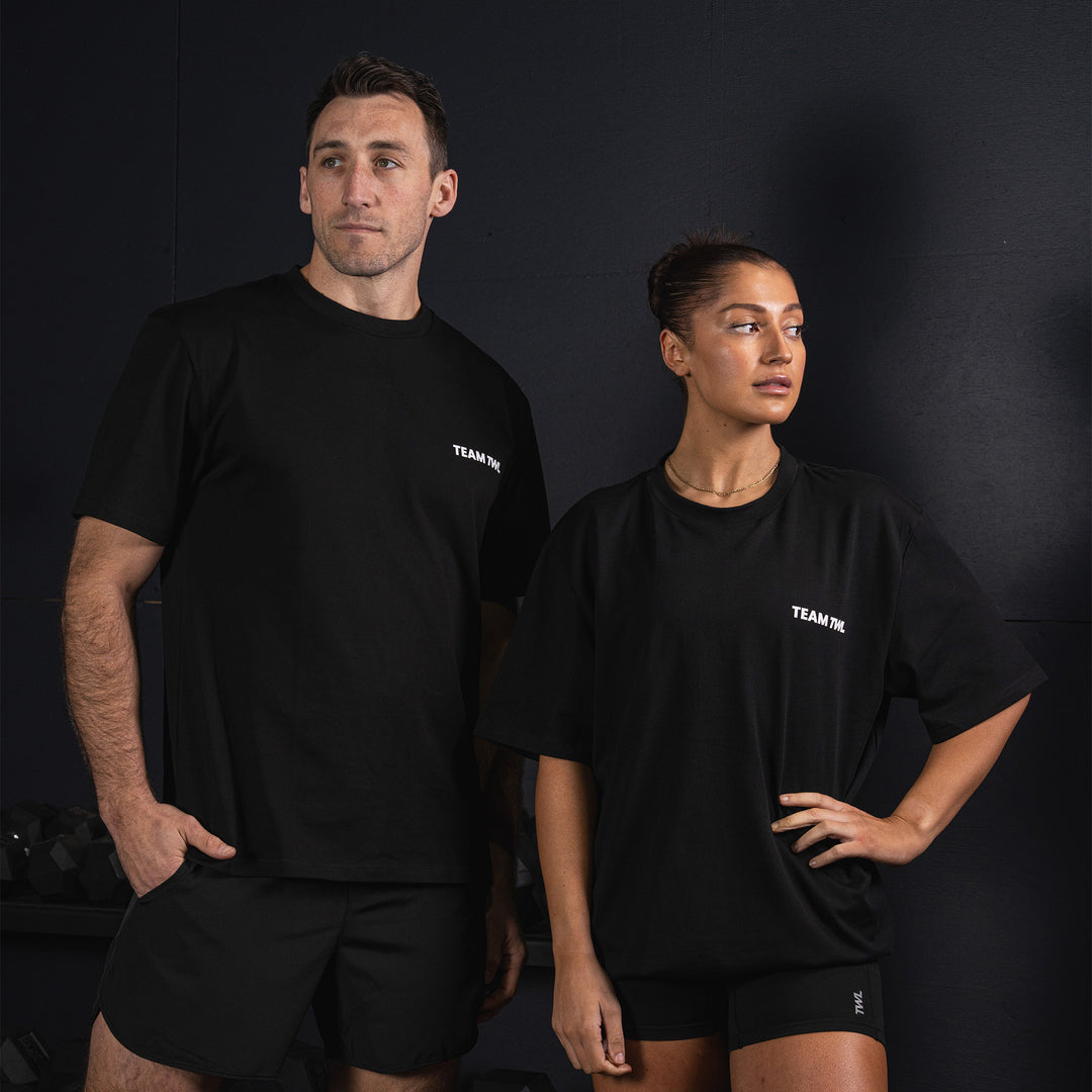 TWL - LIFESTYLE OVERSIZED T-SHIRT - TEAM TWL - BLACK