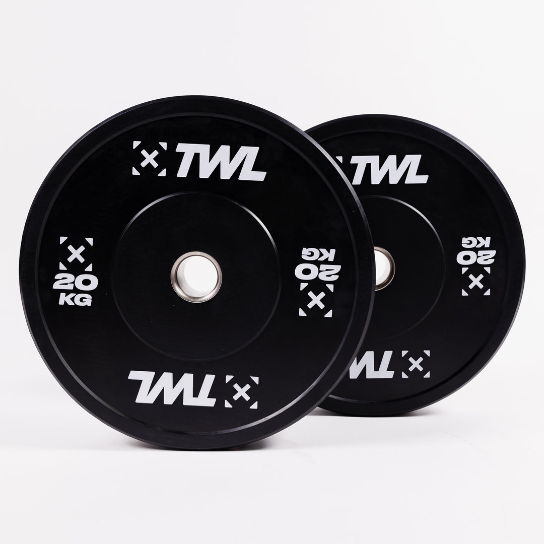 TWL - EVERYDAY BUMPER PLATES - PAIR - BLACK