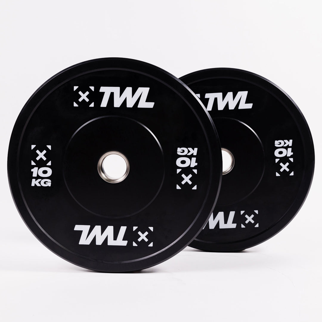 TWL - EVERYDAY BUMPER PLATES - PAIR - BLACK