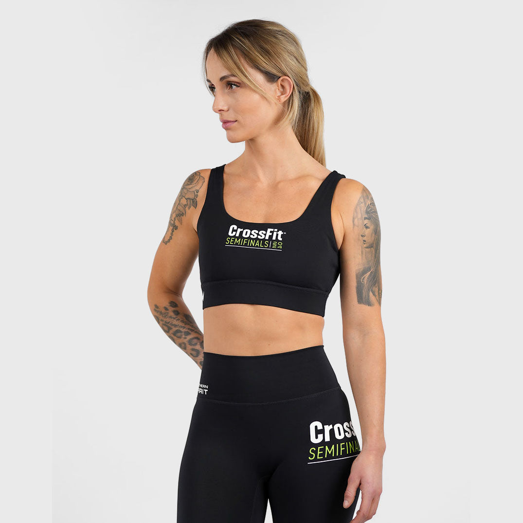 Northern Spirit - CrossFit® Semifinals Lambdi Women’s Classic Sports Bra Medium Support - INK