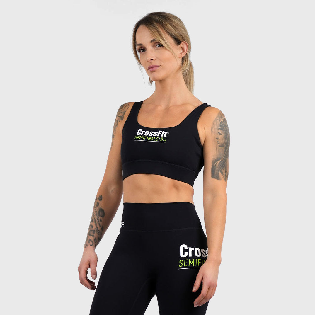 Northern Spirit - CrossFit® Semifinals Lambdi Women’s Classic Sports Bra Medium Support - INK