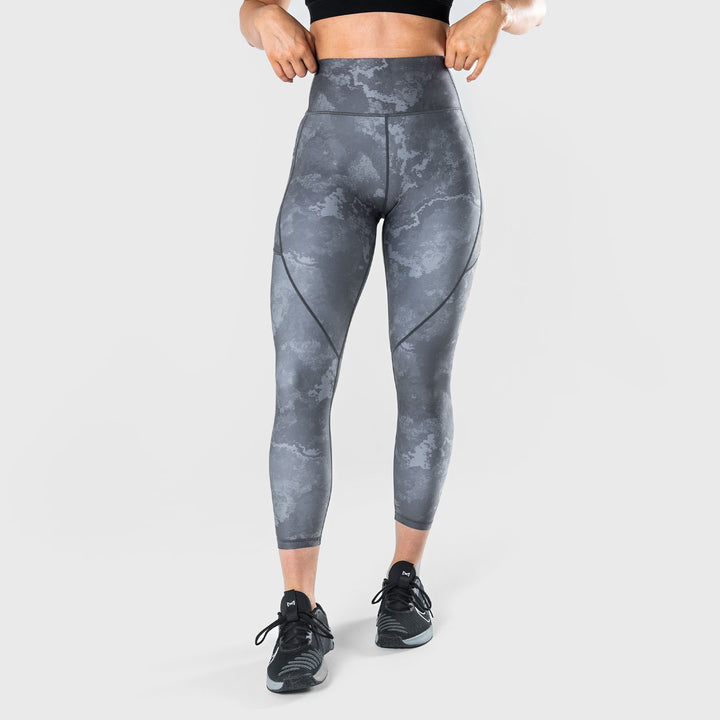 TWL Energy Tights 7/8 | Women's High Waist Compression Tights – Shadow ...