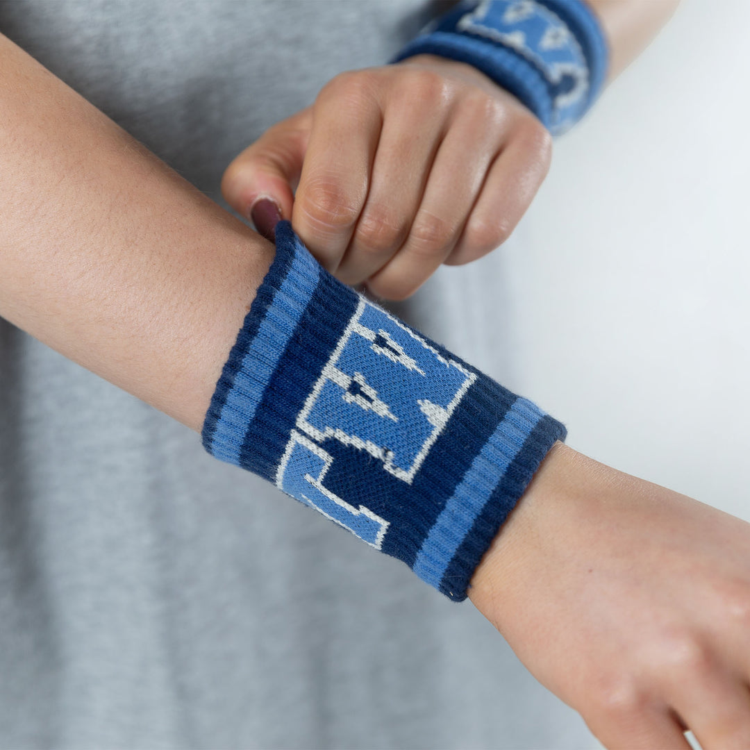 TWL - KNITTED WRISTBANDS - 2-PACK -VARSITY/NAVY