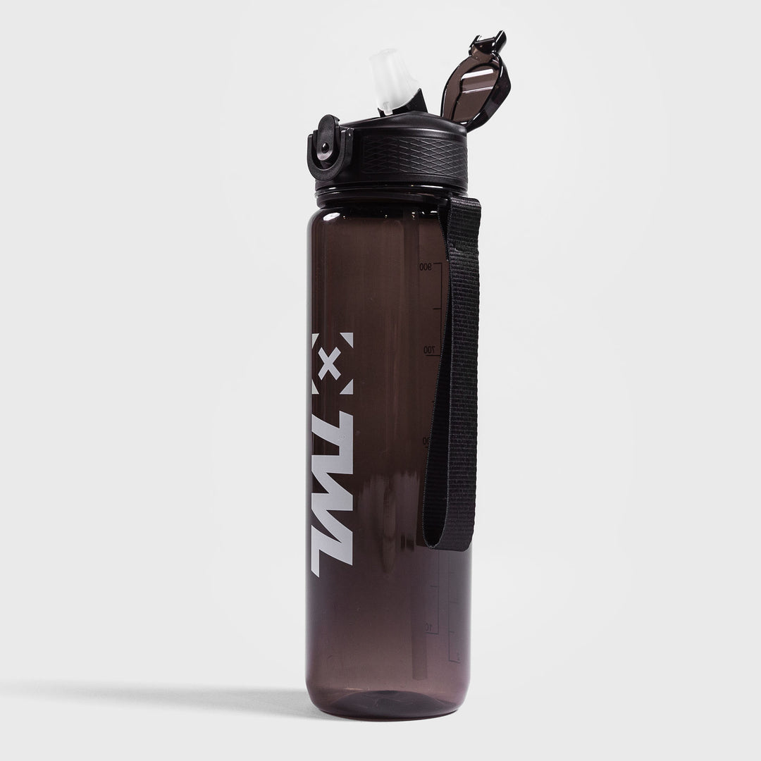 TWL - REPLENISH WATER BOTTLE - 1L - CLEAR/BLACK