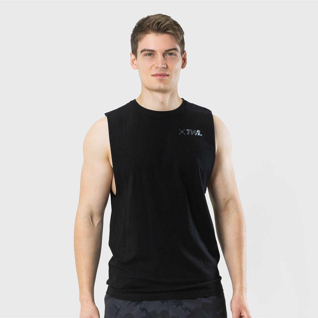 TWL - EVERYDAY MUSCLE TANK 2.0 SL - BLACK/CAMO