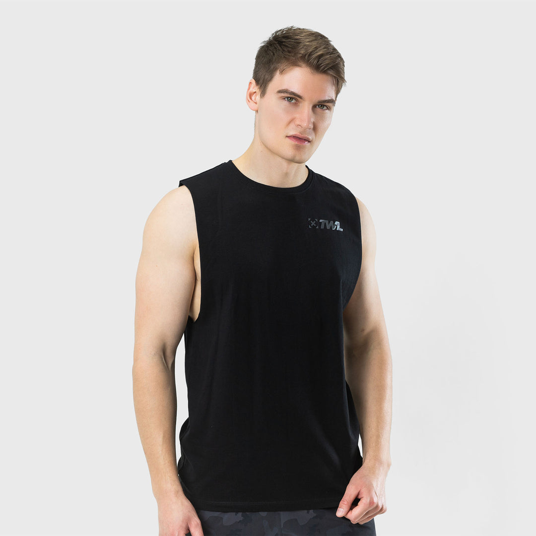 TWL - EVERYDAY MUSCLE TANK 2.0 SL - BLACK/CAMO