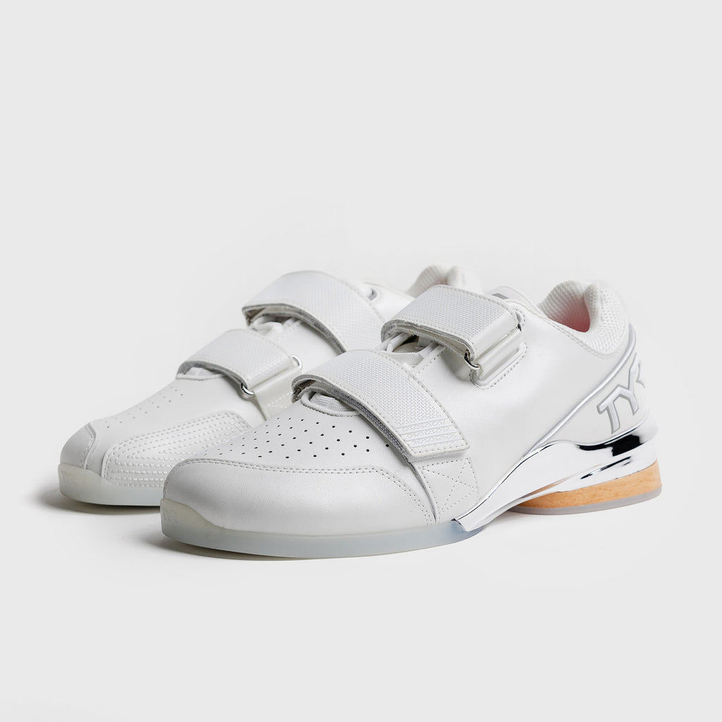 TYR - TYRFORCE ELITE CARBON LIFTER - WHITE/GUM – TWL