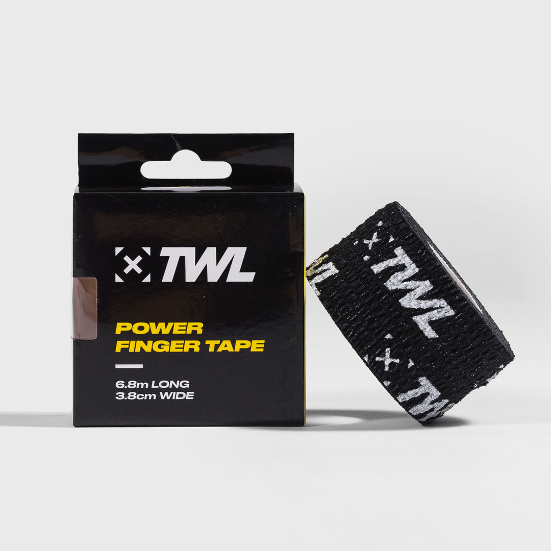 TWL - POWER FINGER TAPE & LAMB FINGER TAPE BUNDLE - BLACK/WHITE