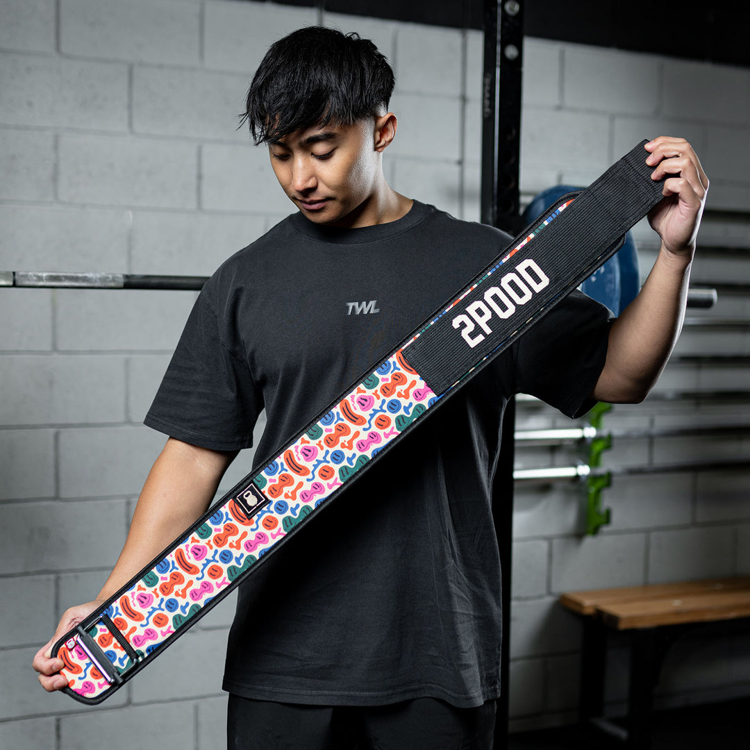 2POOD - 4" Weightlifting Belt - Dazed & Confused
