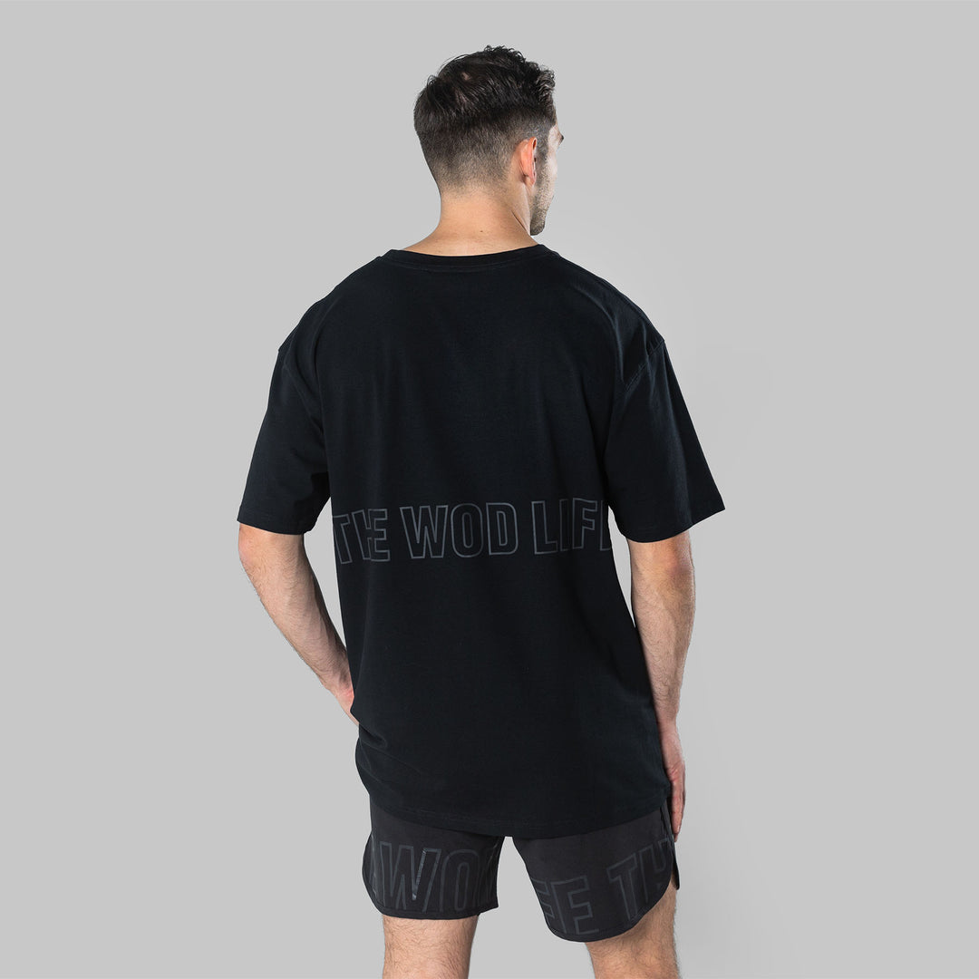 TWL - OVERSIZED T-SHIRT - OBSIDIAN