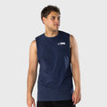 TWL - MEN'S EVERYDAY CLASSIC MUSCLE TANK SL - MIDNIGHT NAVY/WHITE