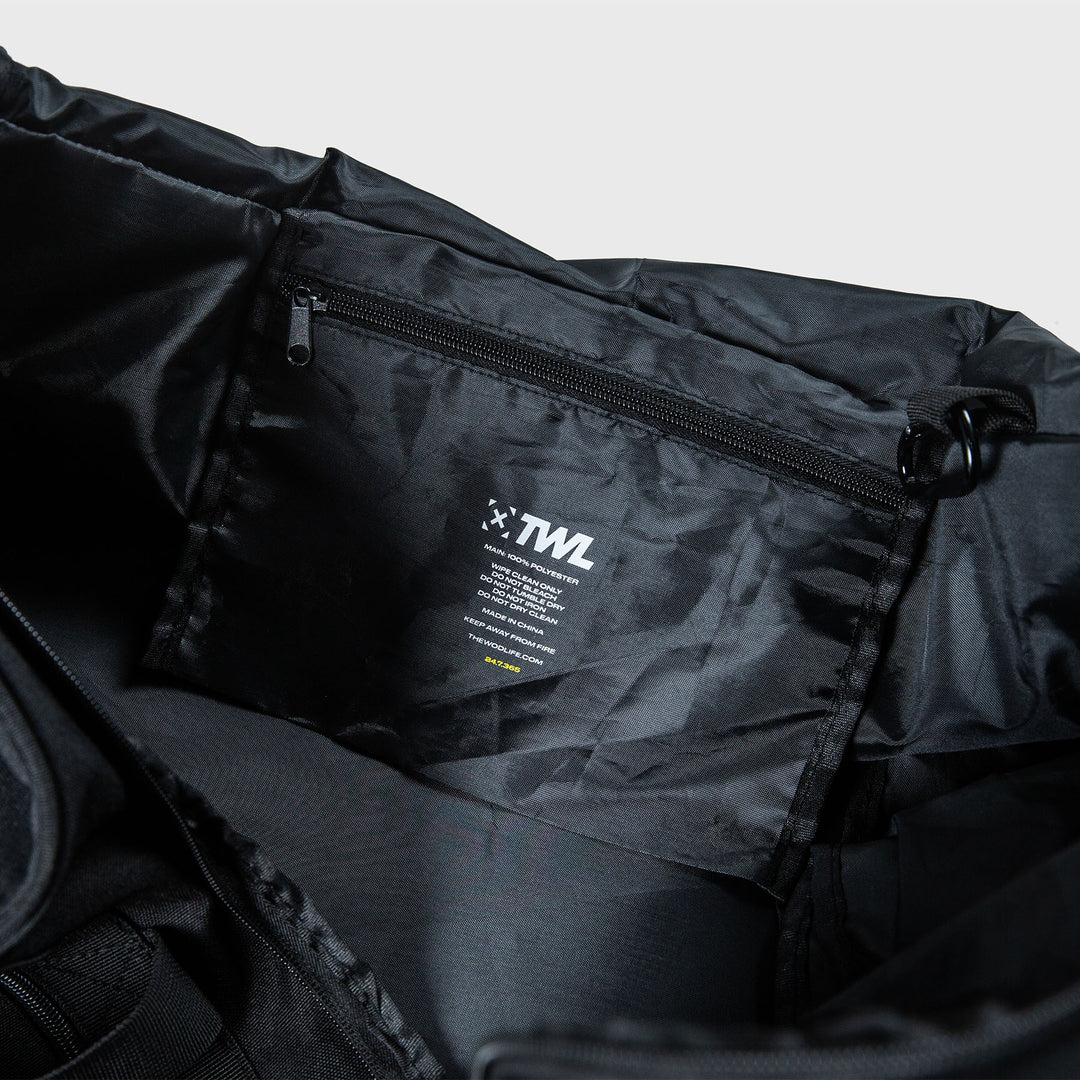 TWL - FUNDAMENTAL DUFFLE BAG - BLACK