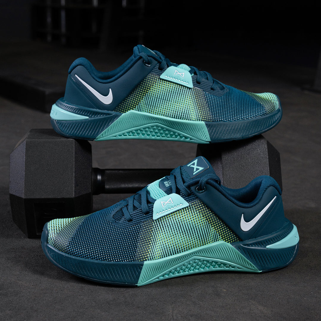 Nike - Metcon 10 Women's Training Shoe - MIDNIGHT TURQ/WHITE-BLEACHED TURQ-VOLT