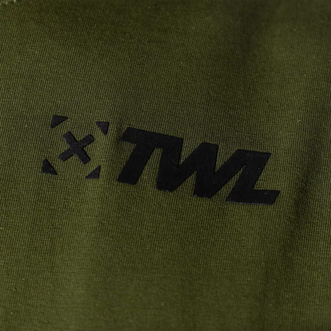 TWL - MEN'S EVERYDAY MUSCLE TANK 2.0 SL - DARK KHAKI/BLACK