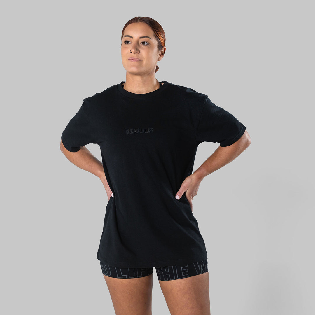 TWL - OVERSIZED T-SHIRT - OBSIDIAN