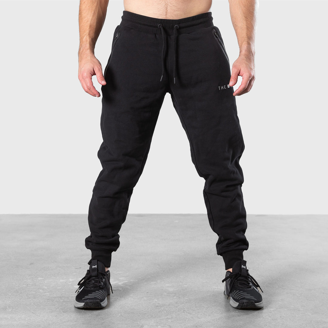 THE BRAVE - MEN'S SIGNATURE JOGGING PANTS 2.0 - BLACK