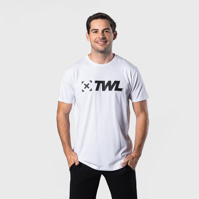 TWL - MEN'S EVERYDAY CLASSICS T-SHIRT - WHITE/BLACK