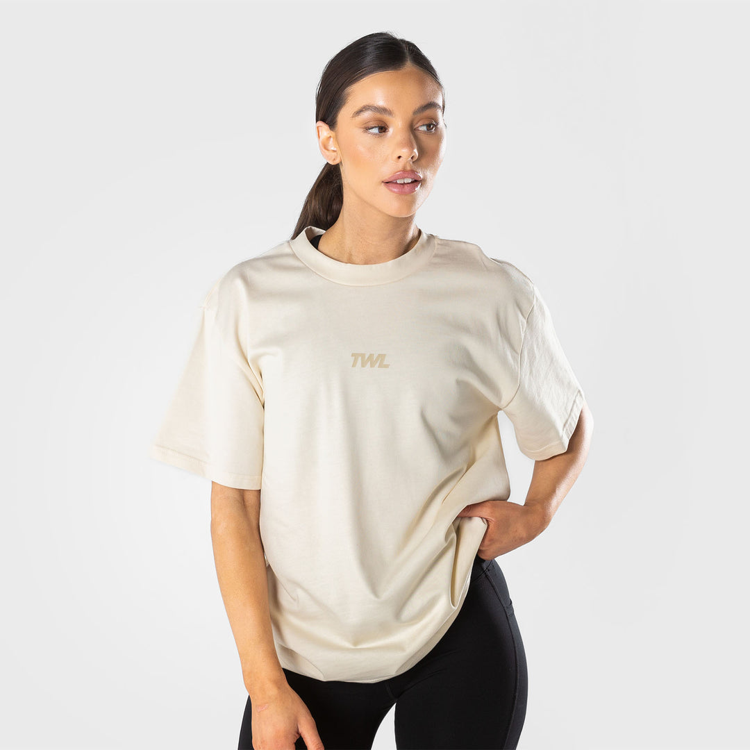 TWL - LIFESTYLE OVERSIZED T-SHIRT - BONE