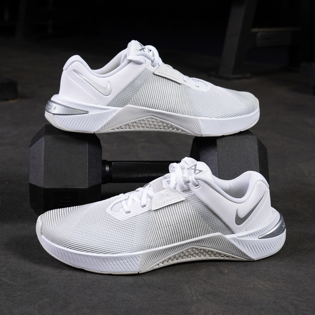 Nike - Metcon 10 Women's Training Shoe - WHITE/METALLIC SILVER-PLATINUM TINT