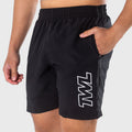 TWL - MEN'S REP SHORTS - 7" - ATHLETE - BLACK/WHITE