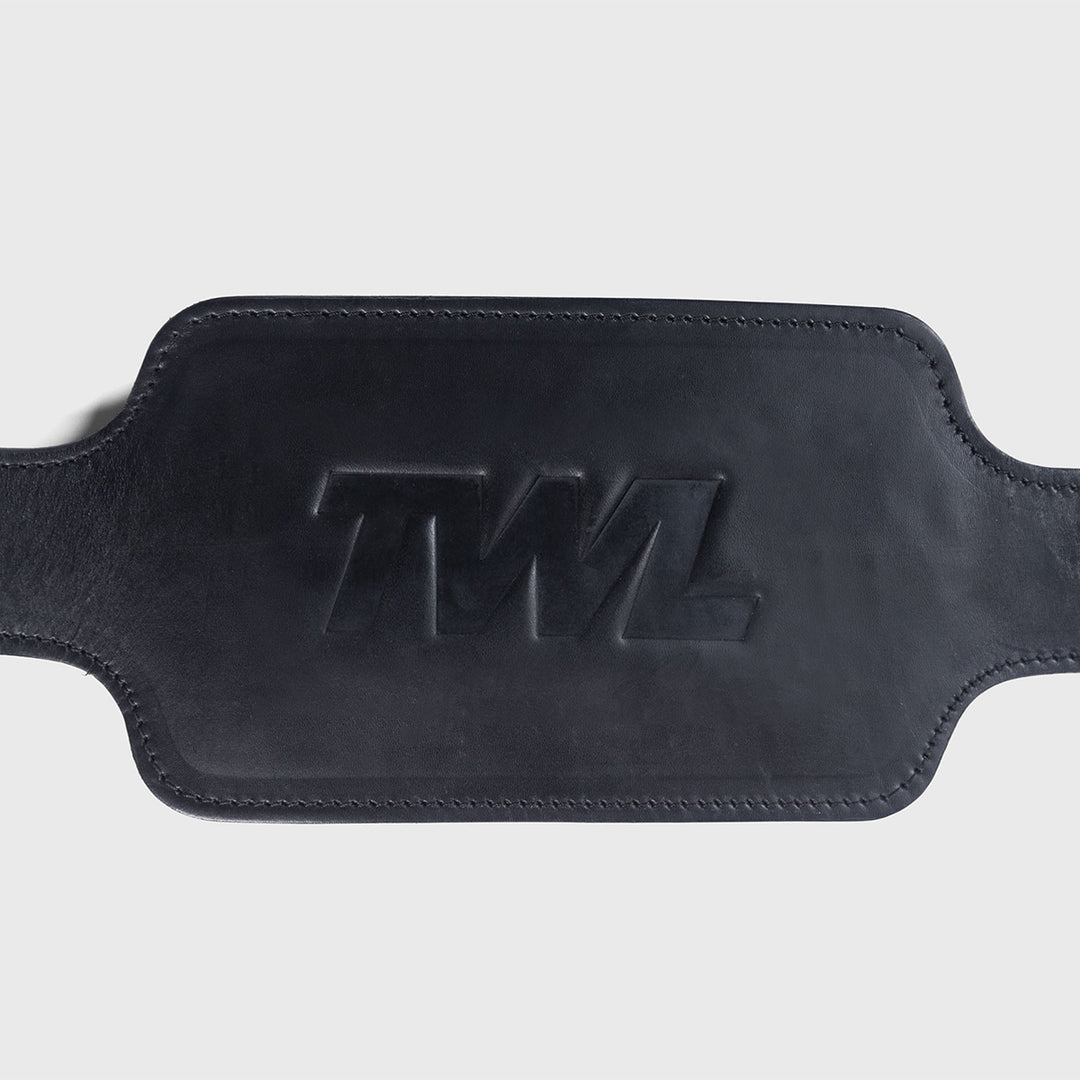 TWL - LEATHER DIP BELT - BLACK
