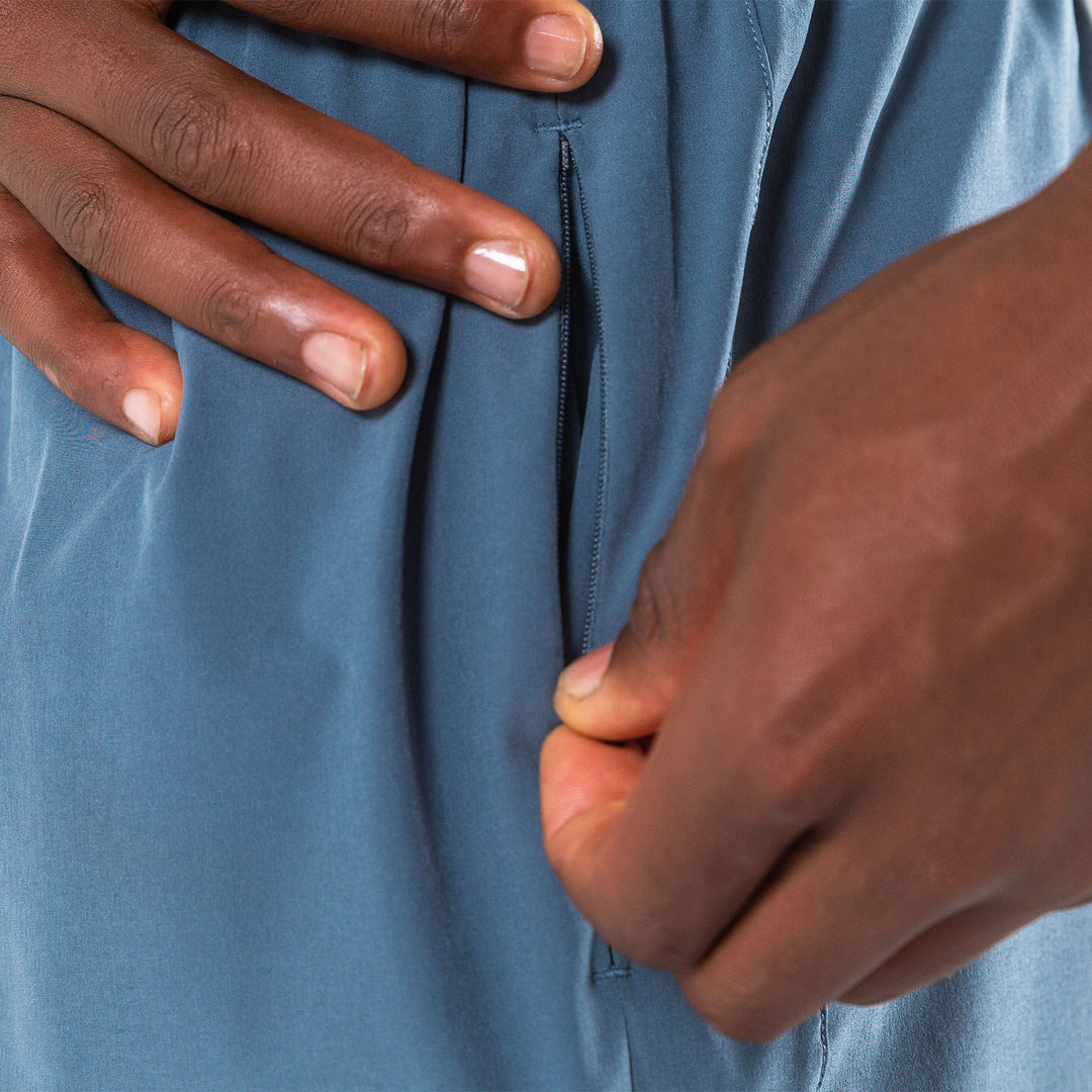 TWL - MEN'S REP SHORTS - ATHLETE - PEWTER/WHITE