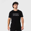 TWL - MEN'S EVERYDAY T-SHIRT - ATHLETE - BLACK/WHITE
