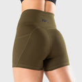 TWL - WOMEN'S ENERGY SHORTS - 4" - UNIFORM GREEN