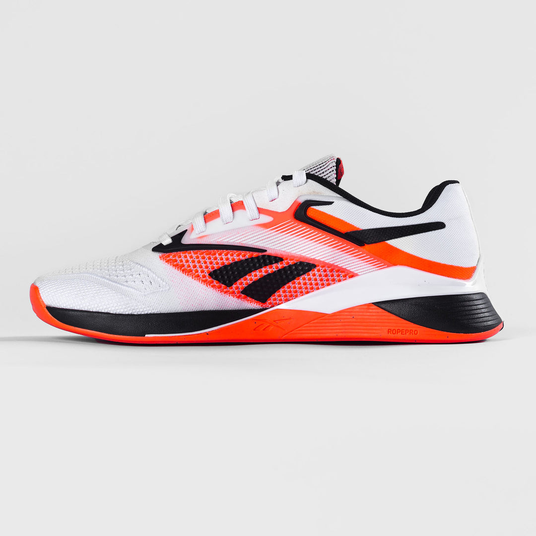 REEBOK NANO X4 WOMEN'S WHITE/BLACK/ORANGE FLARE – TWL
