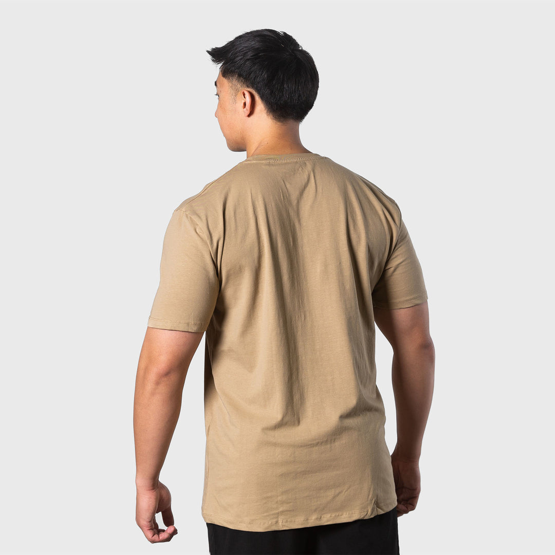 TWL - MENS EVERYDAY CLASSICS T-SHIRT- SAND/BLACK