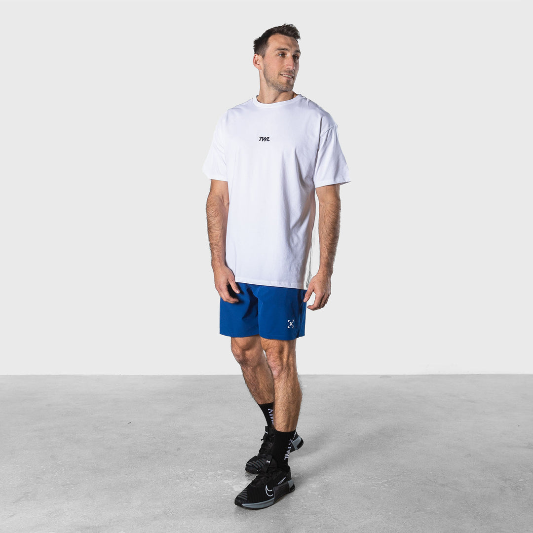 TWL - OVERSIZED T-SHIRT - WHITE/BLACK