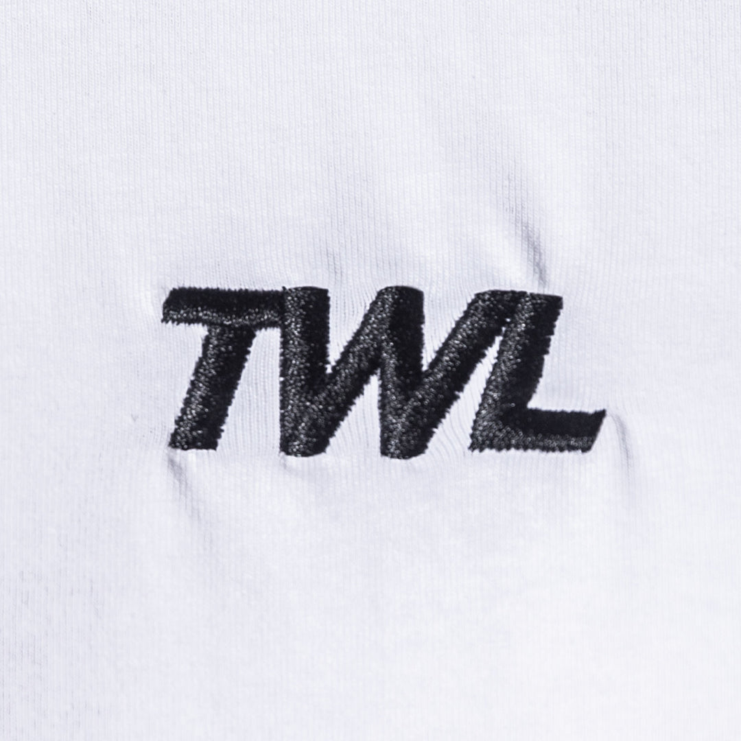 TWL - OVERSIZED T-SHIRT - WHITE/BLACK