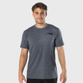 TWL - MEN'S EVERYDAY CLASSIC T-SHIRT SL - CHARCOAL MARL/BLACK