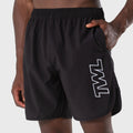 TWL - MEN'S FLEX SHORTS - 7" - ATHLETE - BLACK/WHITE