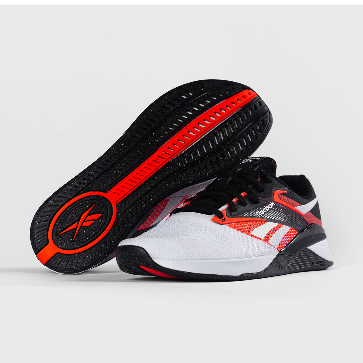 REEBOK - NANO X4 - MEN'S - BLACK/WHITE/ORANGE FLARE – TWL