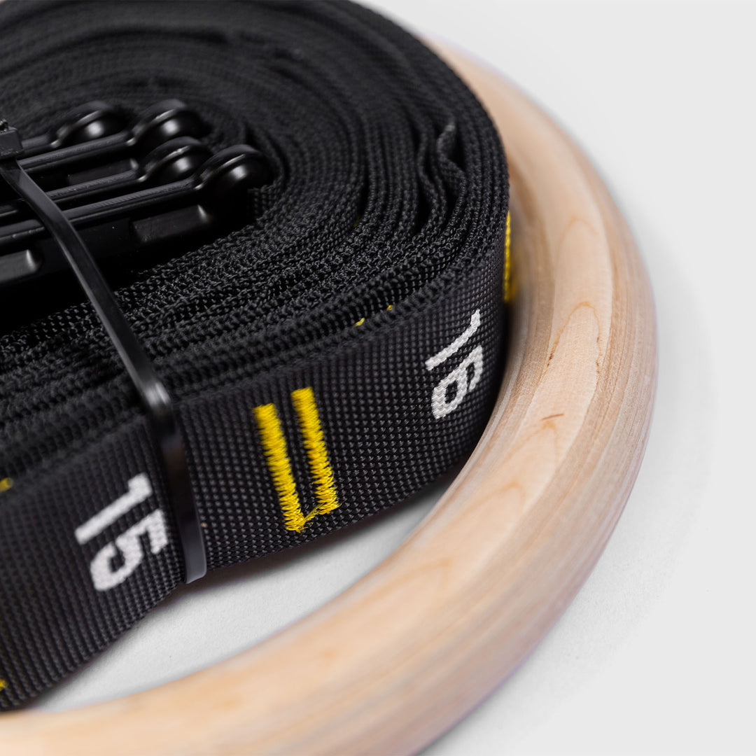 TWL - PREMIUM GYM RINGS - WOOD