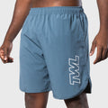 TWL - MEN'S FLEX SHORTS - 7" - ATHLETE - PEWTER/WHITE