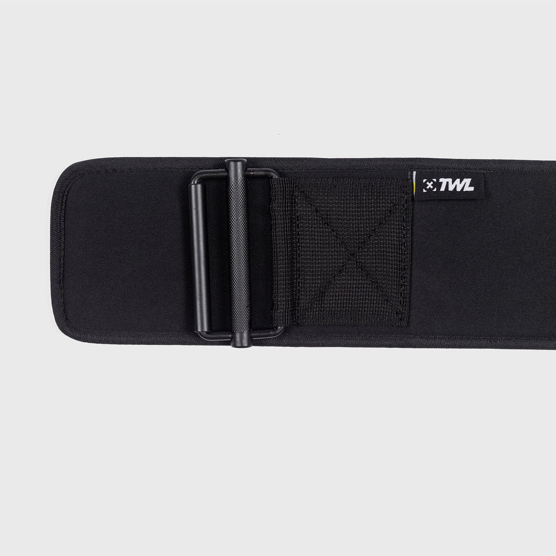TWL - EVERYDAY 4" VELCRO LIFTING BELT 4.0 - BLACK