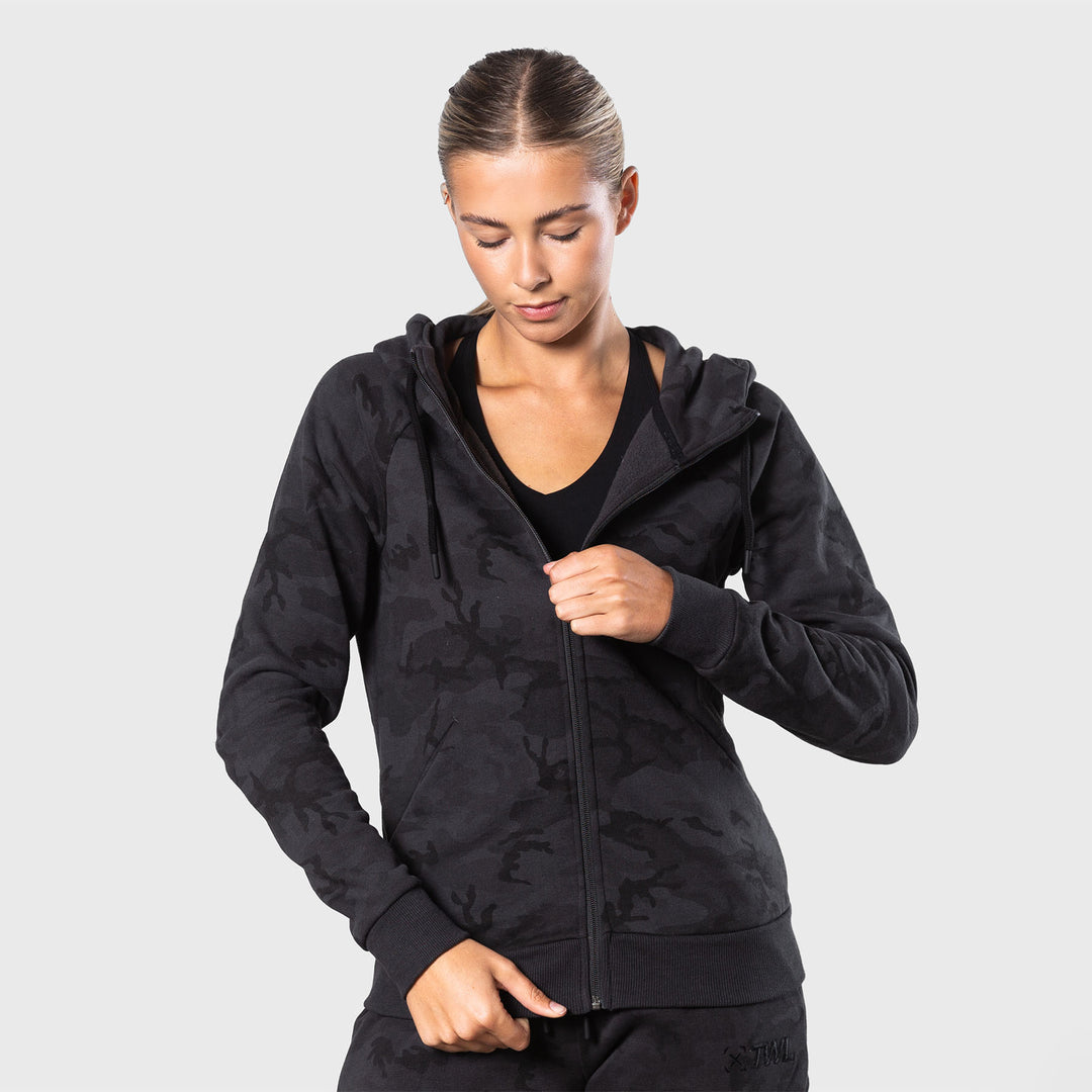 TWL - WOMENS REFORM ZIP THROUGH HOODIE - CAMO