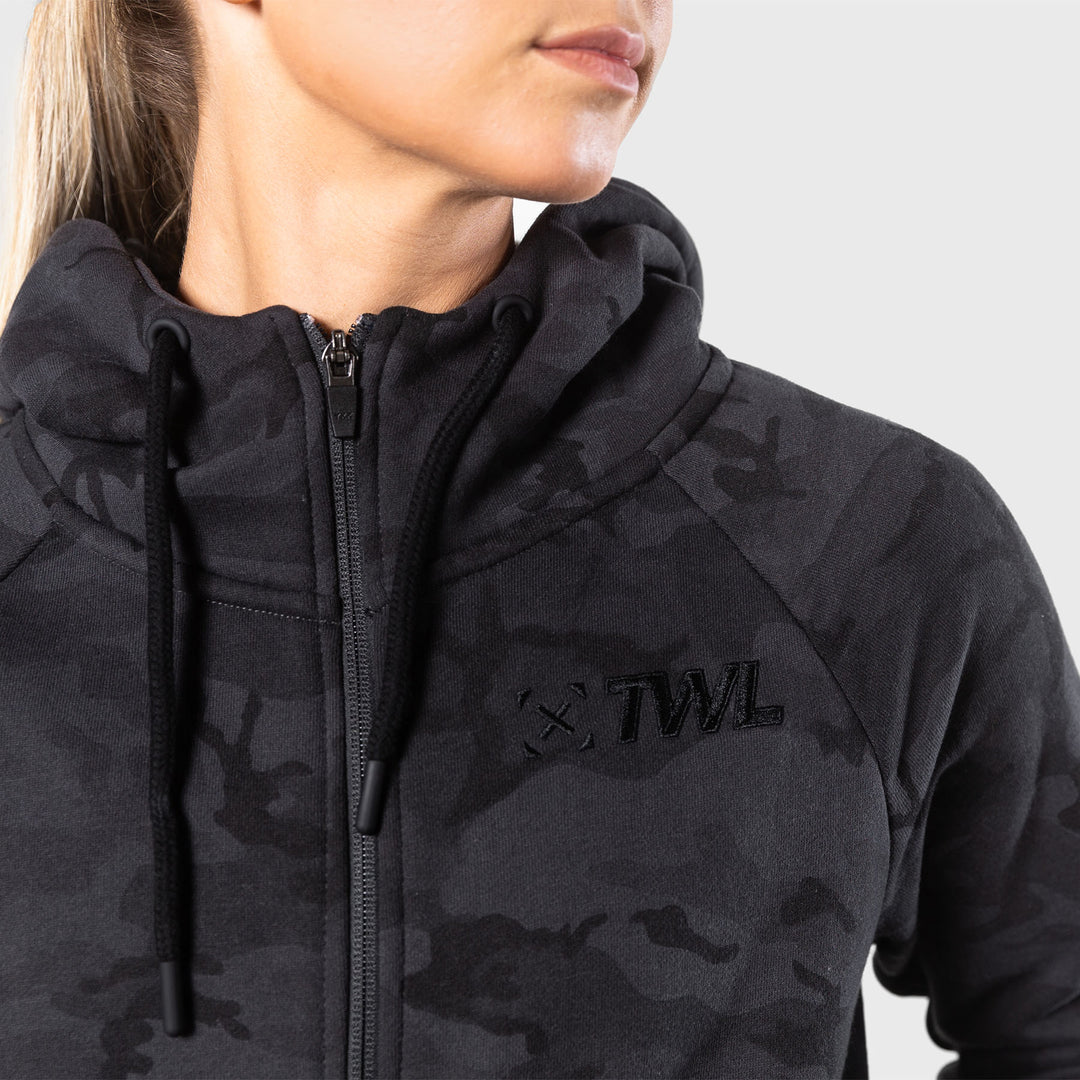 TWL - WOMENS REFORM ZIP THROUGH HOODIE - CAMO