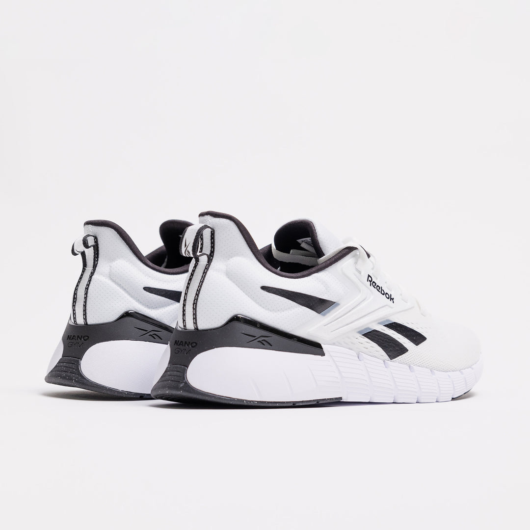 REEBOK - NANO GYM - MEN'S - WHITE/BLACK