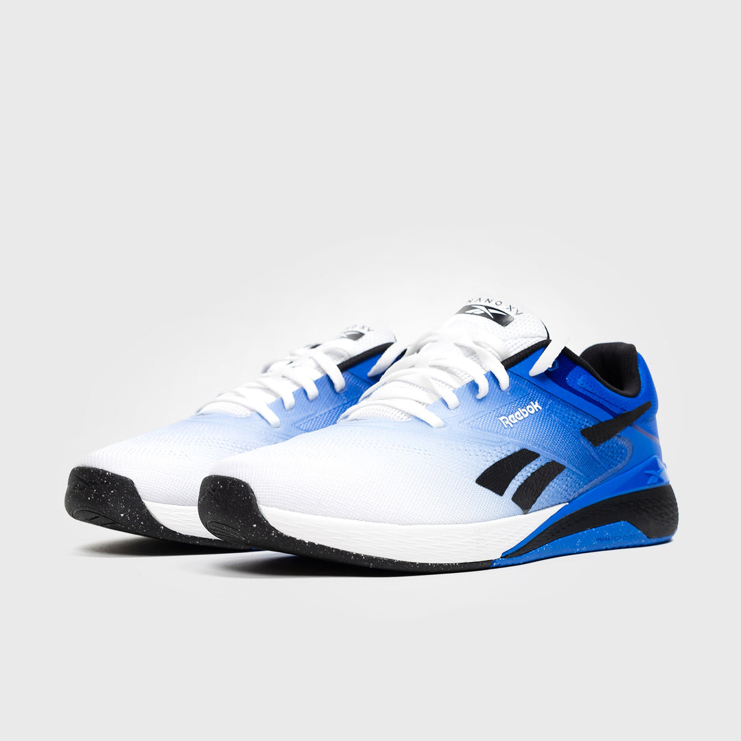 Nike Reebok Answer 12 Cyan REEBOK NANO X5 WHITE/OPTIMUM BLUE/BLACK