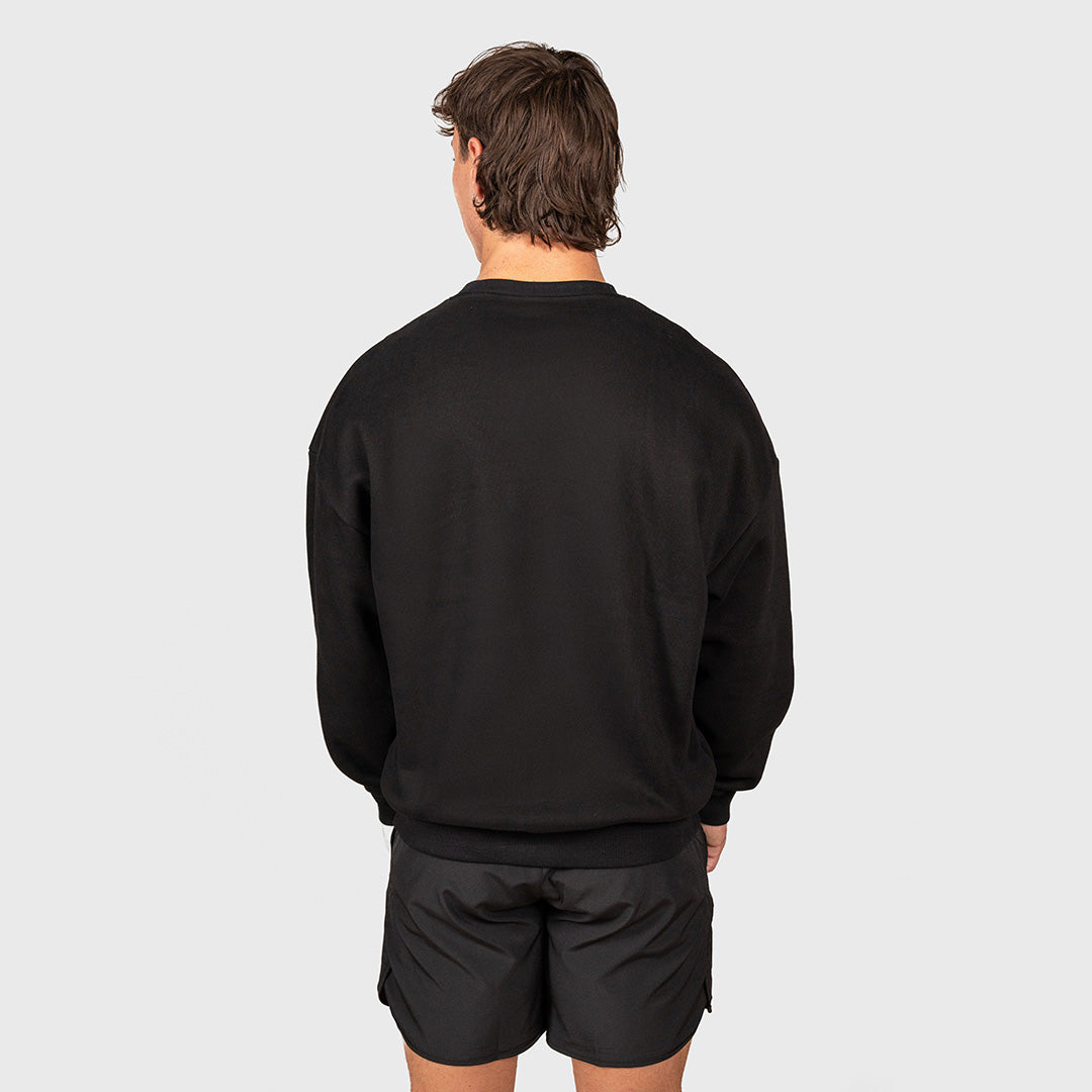 TWL - ASCEND SWEATER - EMBLEM - BLACK