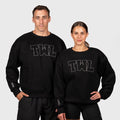 TWL - ASCEND SWEATER - EMBROIDERED - BLACK