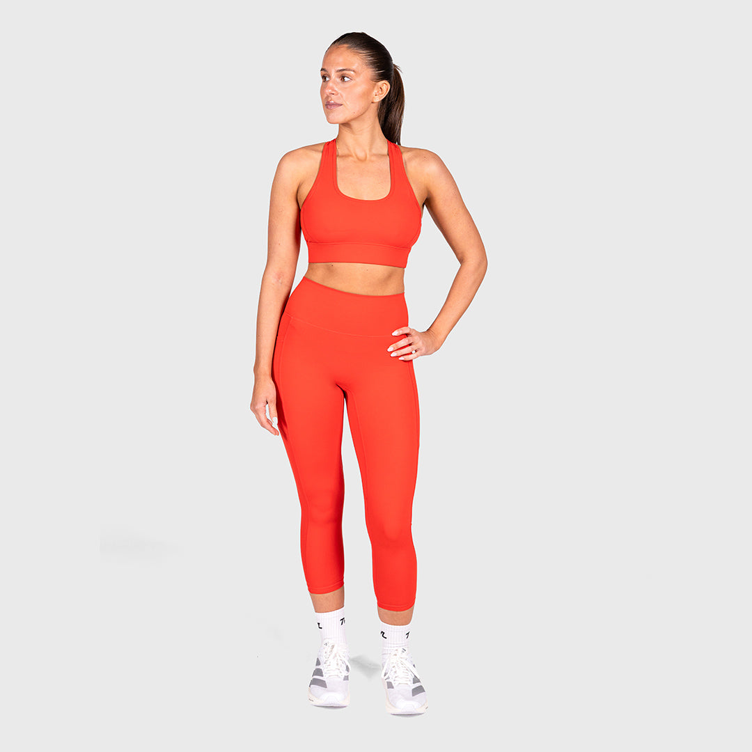 TWL - WOMEN'S REFINE ACTION BRA - SCARLET